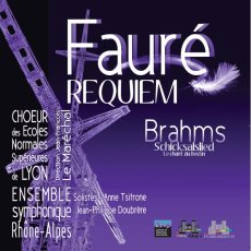 pochette du CD Requiem de Fauré - Schicksalslied de Brahms