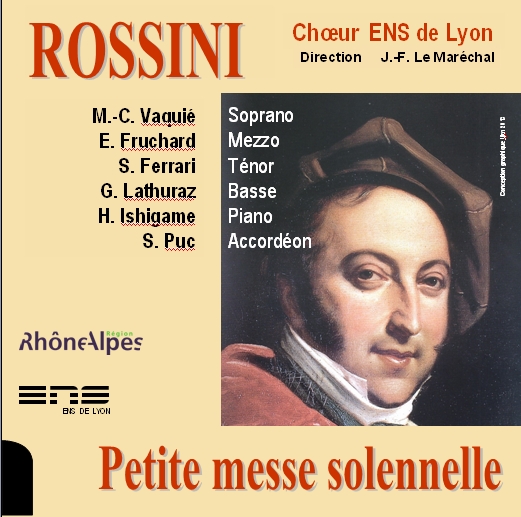 pochette du CD Rossini Petite messe solennelle