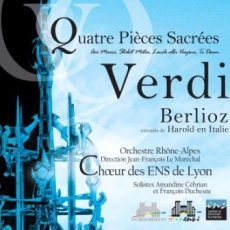 pochette du CD Quatre Pièces Sacrées de Verdi