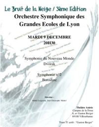 Affiche du concert du 9 décembre 2008