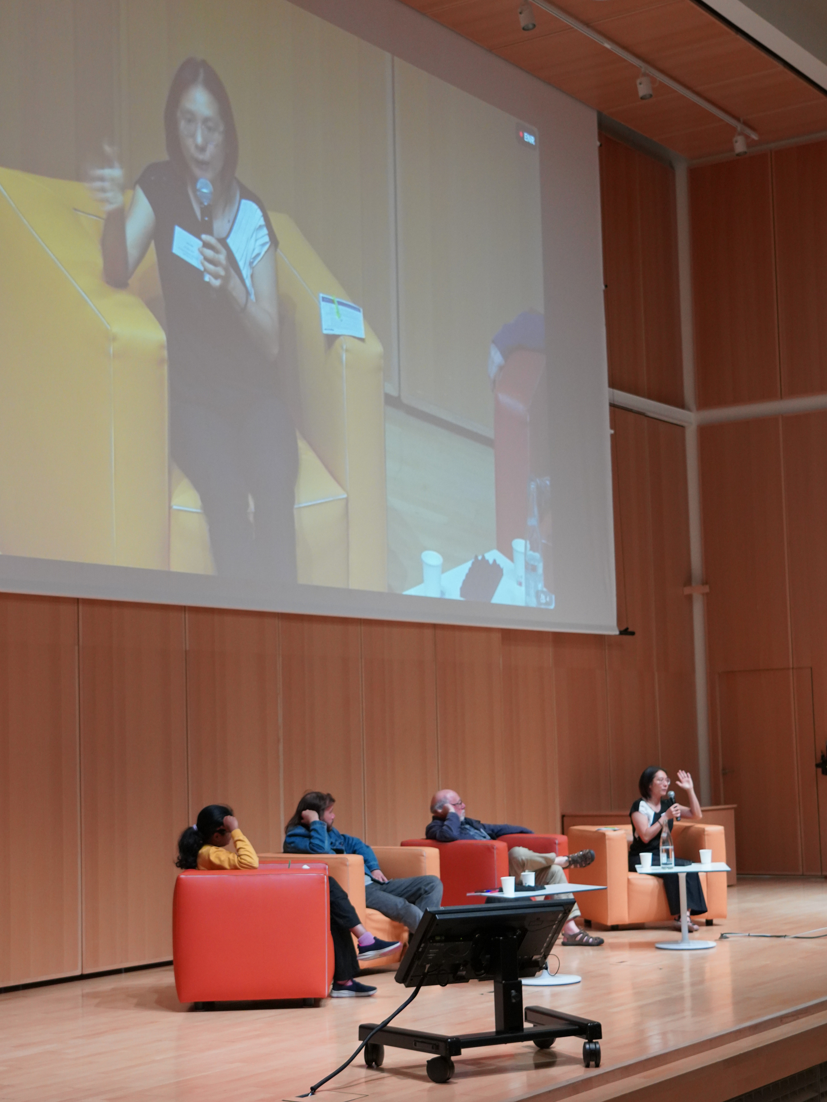 Panel discussion with Karin Kim Lim