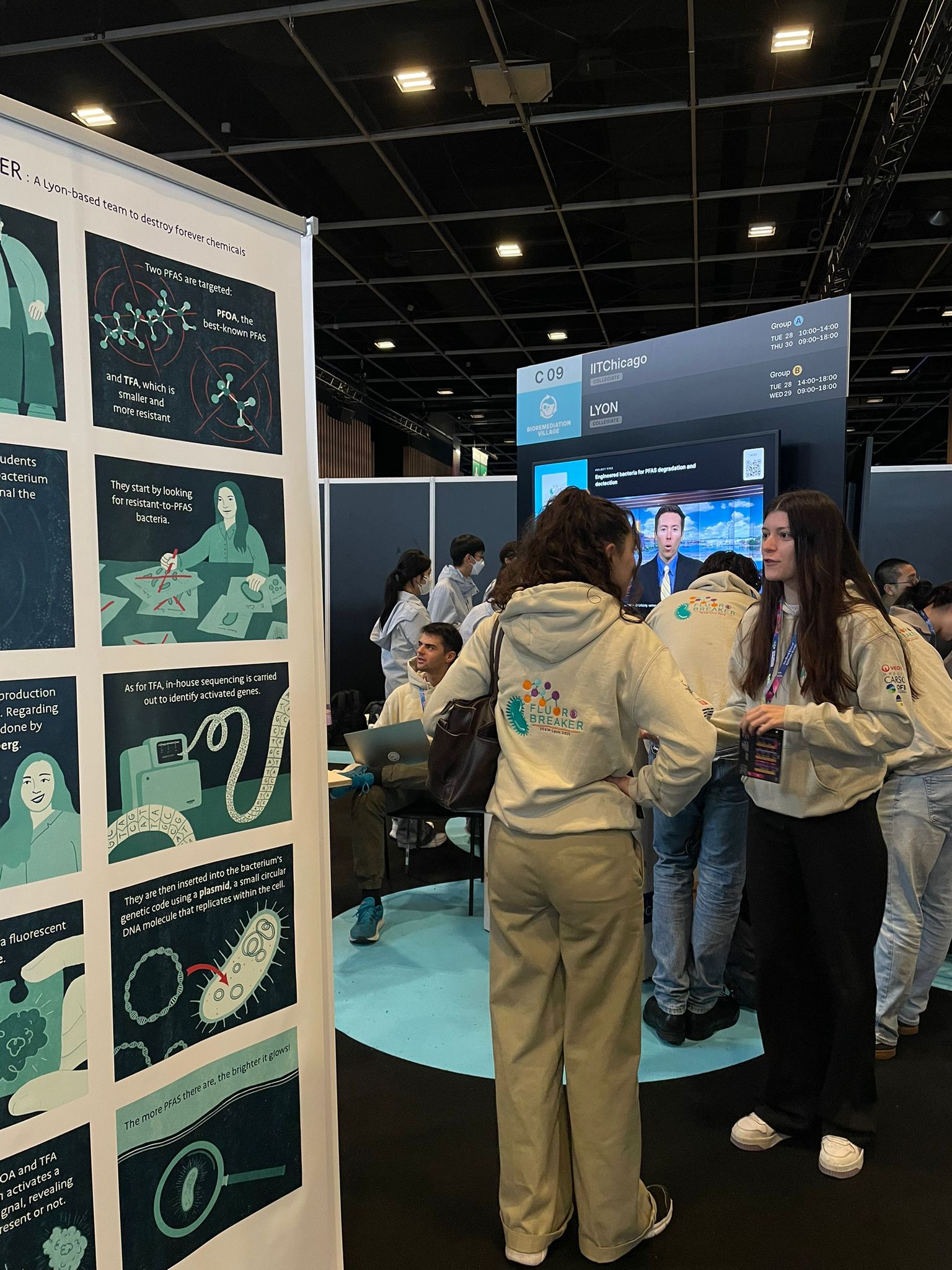 Members of the iGEM Lyon 2025 team
