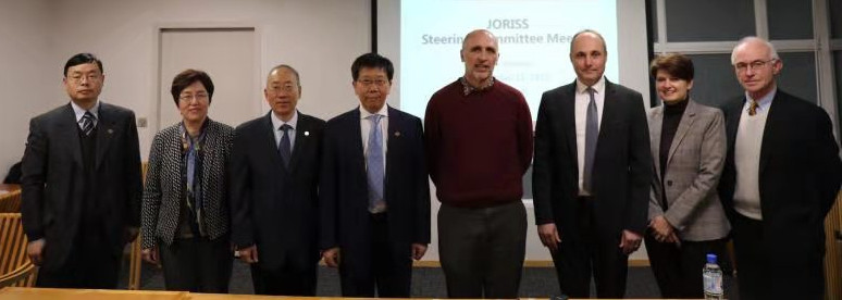 The 10th Steering Committee jointly chaired by the President of the ECNU Mr QIAN Xuhong and Mr Yanick RICARD, Vice-President for Research of ENS de Lyon.
