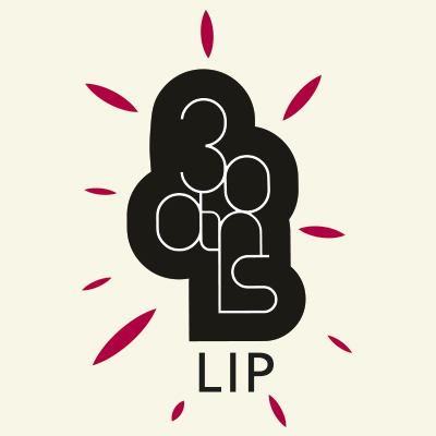 Logo "30th anniversary of Lip"