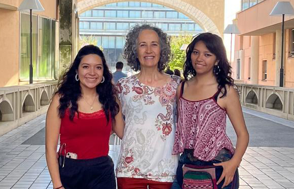 Yadira Collahuazo, Belen Albela and Wara Echazu 