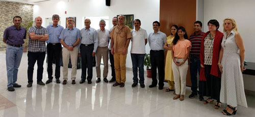 Visite Ã  l'IISER Pune - avril 2016 - Membres de la dÃ©lÃ©gation
