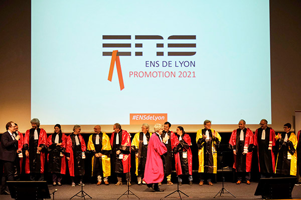 Cérémonie de remise du diplôme de l'ENS de Lyon