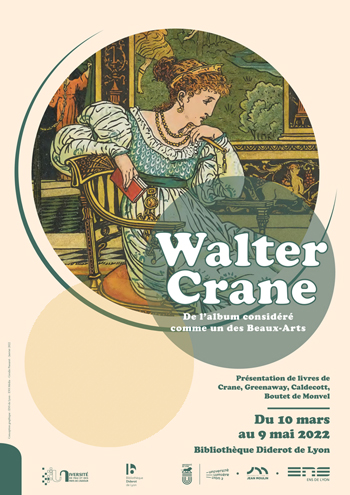 Affiche exposition Walter Crane