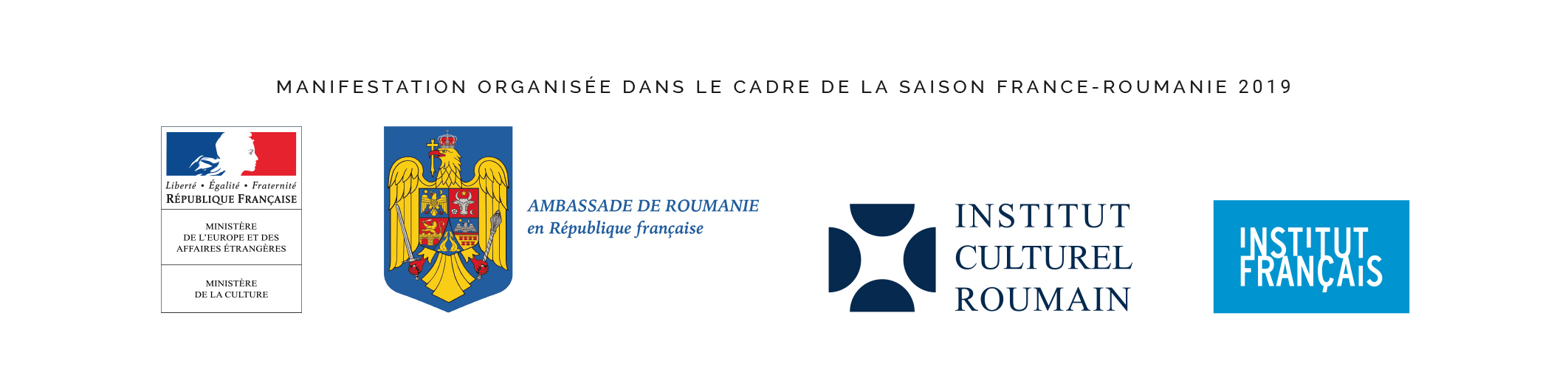 Logos partenaires Saison France-Roumanie 2019