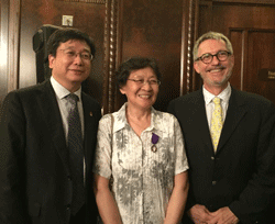 J-F. Pinton, Qian Yunhua et Chen Qun - Chine juin 2015