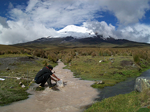 RelevÃ© des donnÃ©es hydrobiologiques dans les Andes