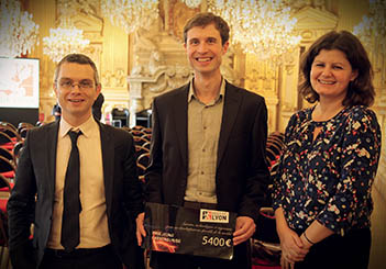 Renaud Payre, Triangle ENS Lyon, Maxime Huré et Isabelle Garcin-Marrou, Prix jeune chercheur de la ville de Lyon 2015