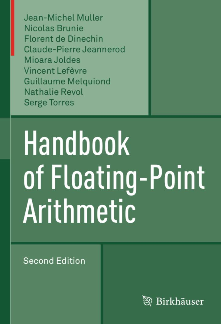 Handbook of Floating-Point Arithmetic
