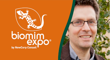 Conférence sur la sous-optimalité du vivant à Biomim'expo par Olivier Hamant 