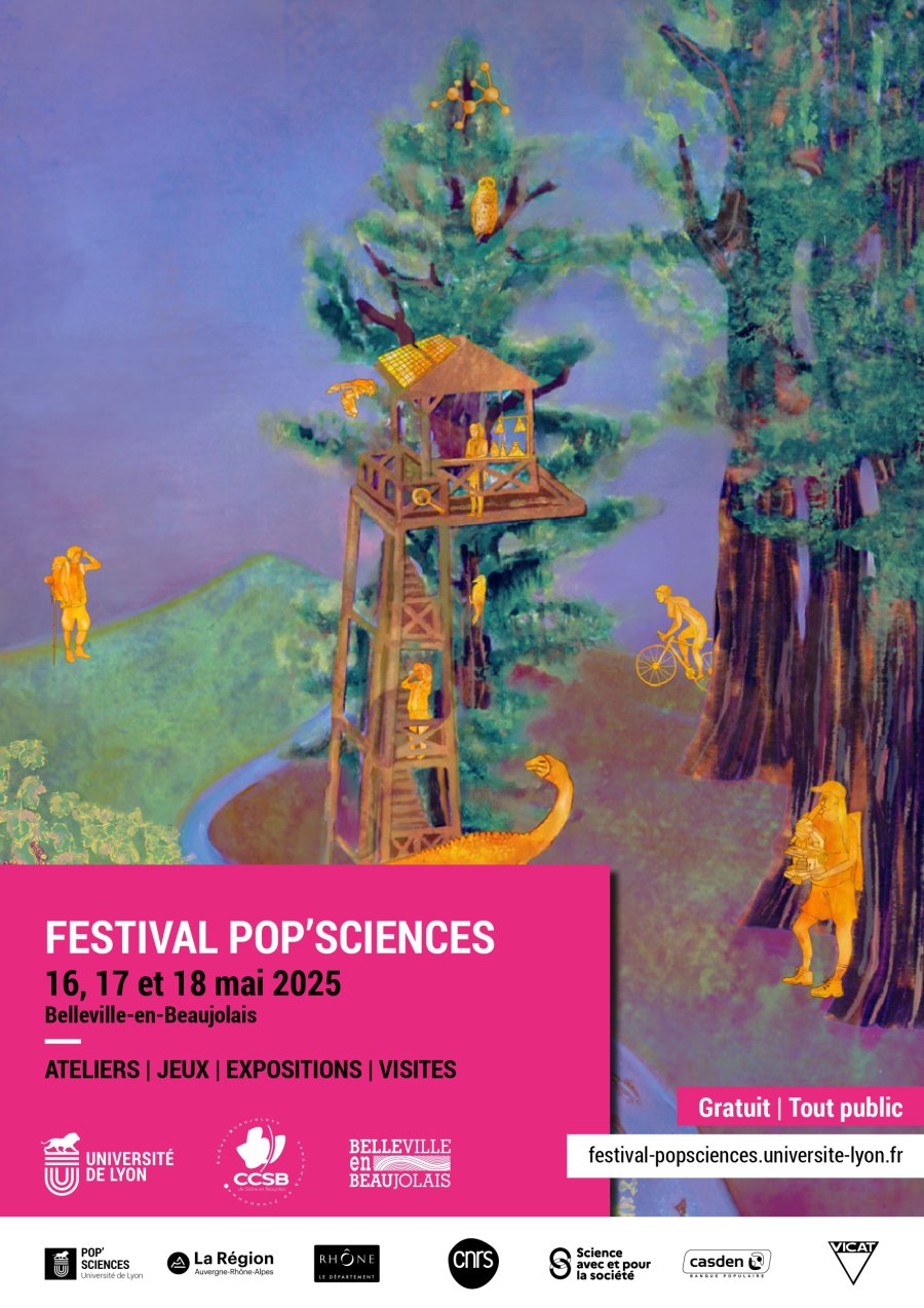 Le RDP et l'ENS de Lyon participent au Festival Pop Sciences