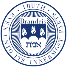 Brandeis University's seal