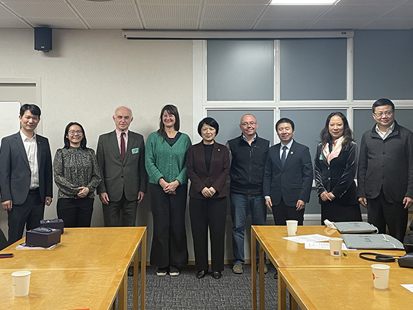 ECNU delegation and members of ENS de Lyon governance