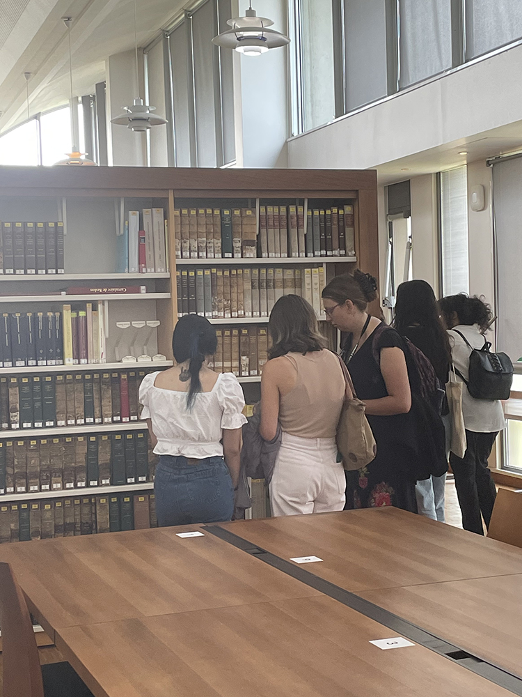 Diderot Library visit