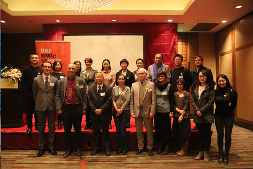 Photo de délégation ENS en Chine