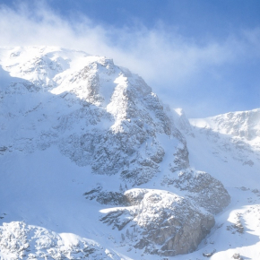 Sublimation des sommets neigeux dans les Montagnes Rocheuses, USA. © John Marino, US National Park Service