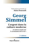 couverture du livre Georg Simmel