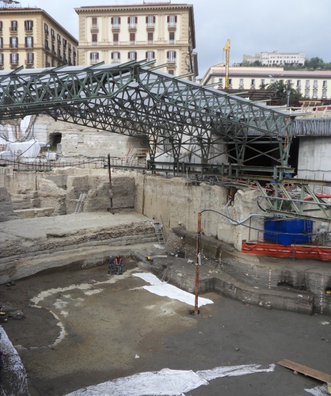 Fouilles archéologiques : Vue chantier 2