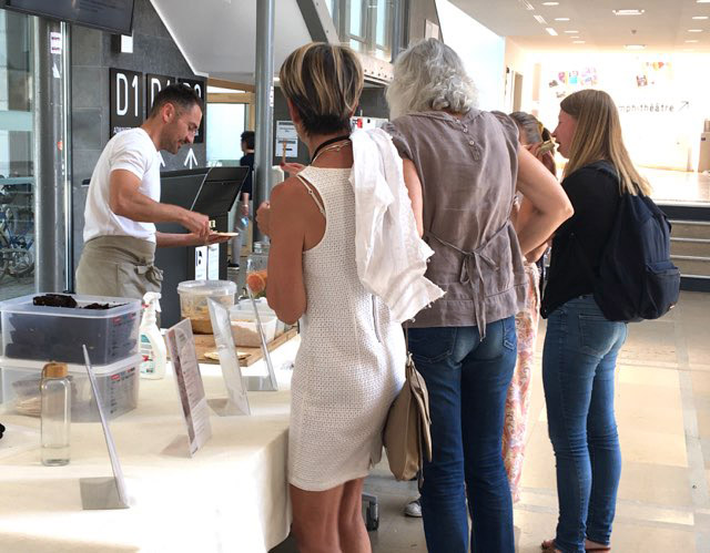 Photo du stand nutrition et santé