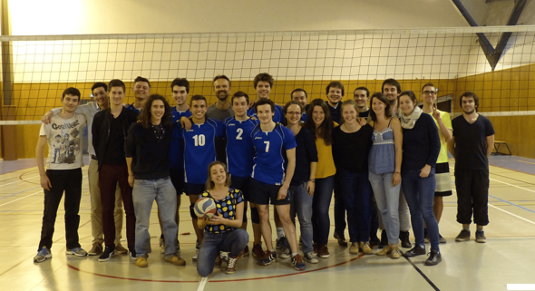 les handballeurs de l'école