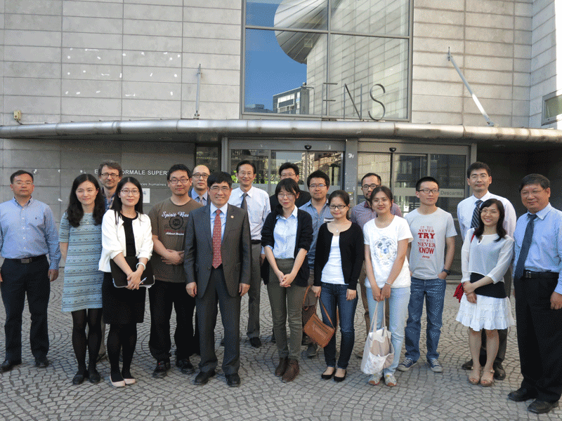 Visite ECNU et inauguration du bureau ECNU 2 juin 2015