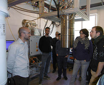 Visuel de l'Inauguration de la salle de Physique quantique 