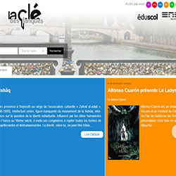 Visuel du site la Clé des langues