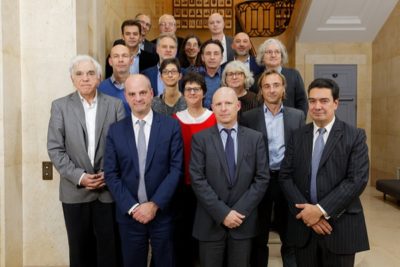 Photographie du nouveau conseil scientifique