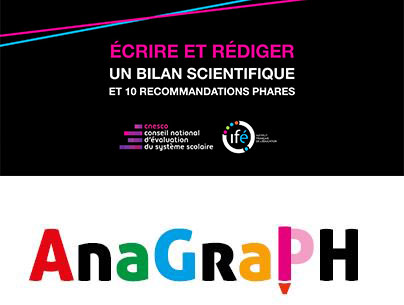 Visuel ecrire et rédiger et Anagraph