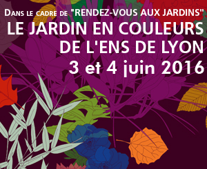 Visuel des Rendez-vous aux jardins 2016