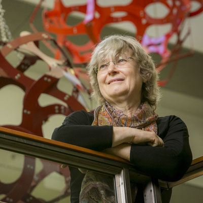 Portrait d'Ingrid Daubechies