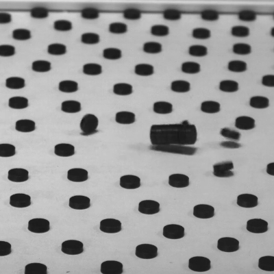 Image montrant l’expulsion d’un aimant 