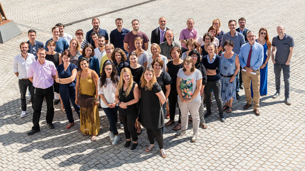 Photo de groupe des nouveaux personnels