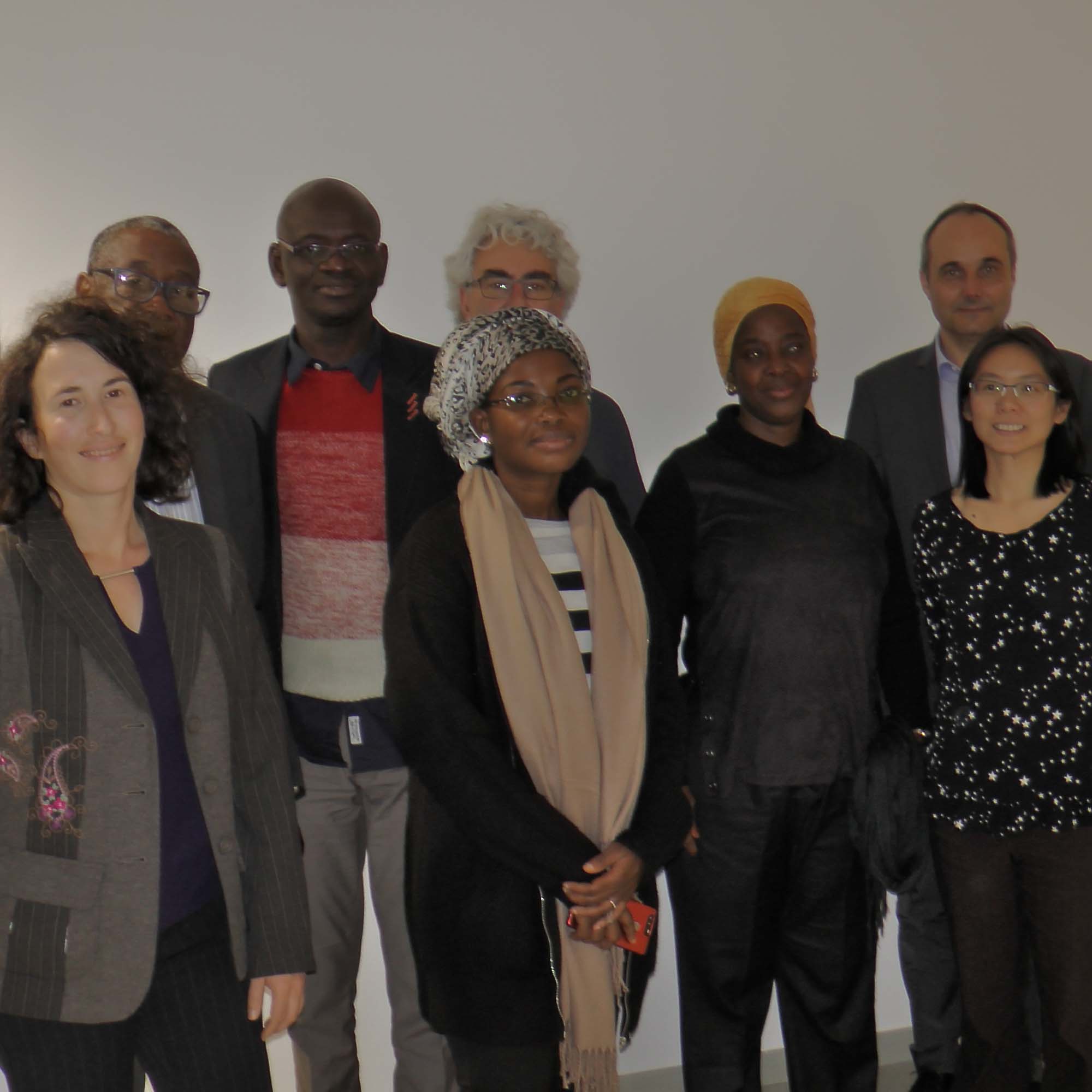 Accueil d'une délégation de l'ENS d'Abidjan