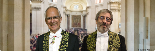 Flandrin et Corvol à l'Académie des sciences