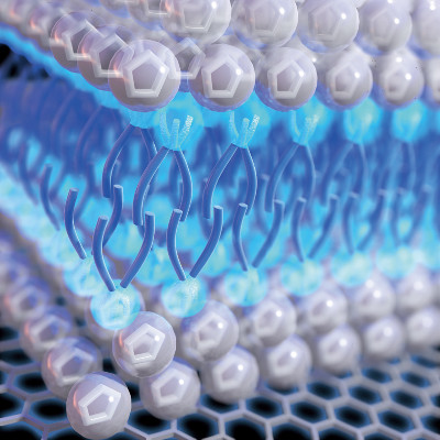 L’autoassemblage en couches de liquides ioniques. © Mao et al.