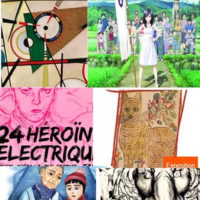 image regroupant plusieurs vignettes des événements de la semaine