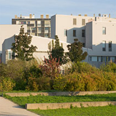 bâtiments ENS de Lyon site Descartes