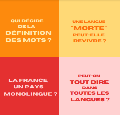 Questions sur les langues