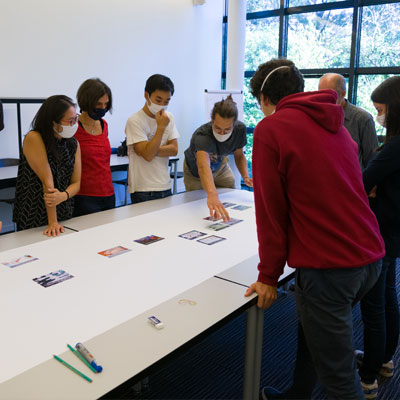 Photo d'un atelier de la Fresque du climat