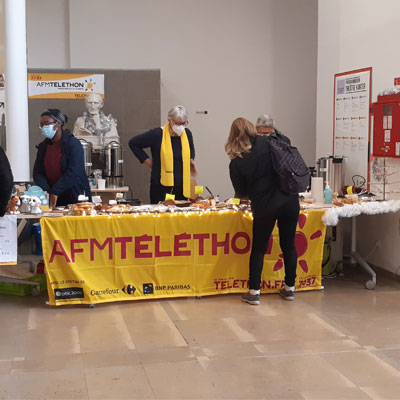 Vente du Téléthon