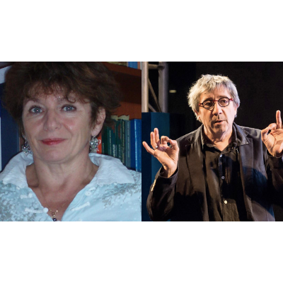 portraits de Laurence Roulleau-Berger et Patrick Flandrin