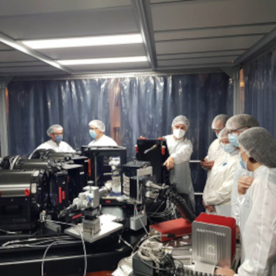 Vue du spectrographe 4MOST