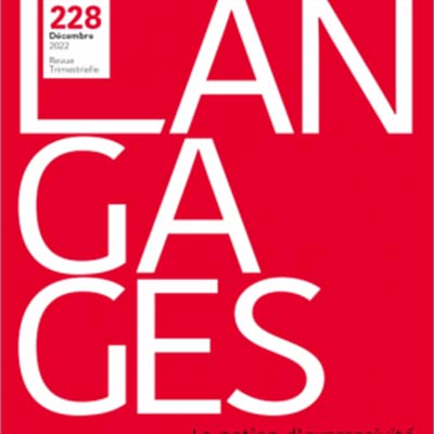 Première de couverture de l'ouvrage