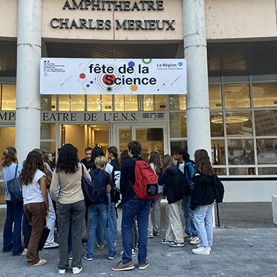 Accueil de la Fête de la science 2023