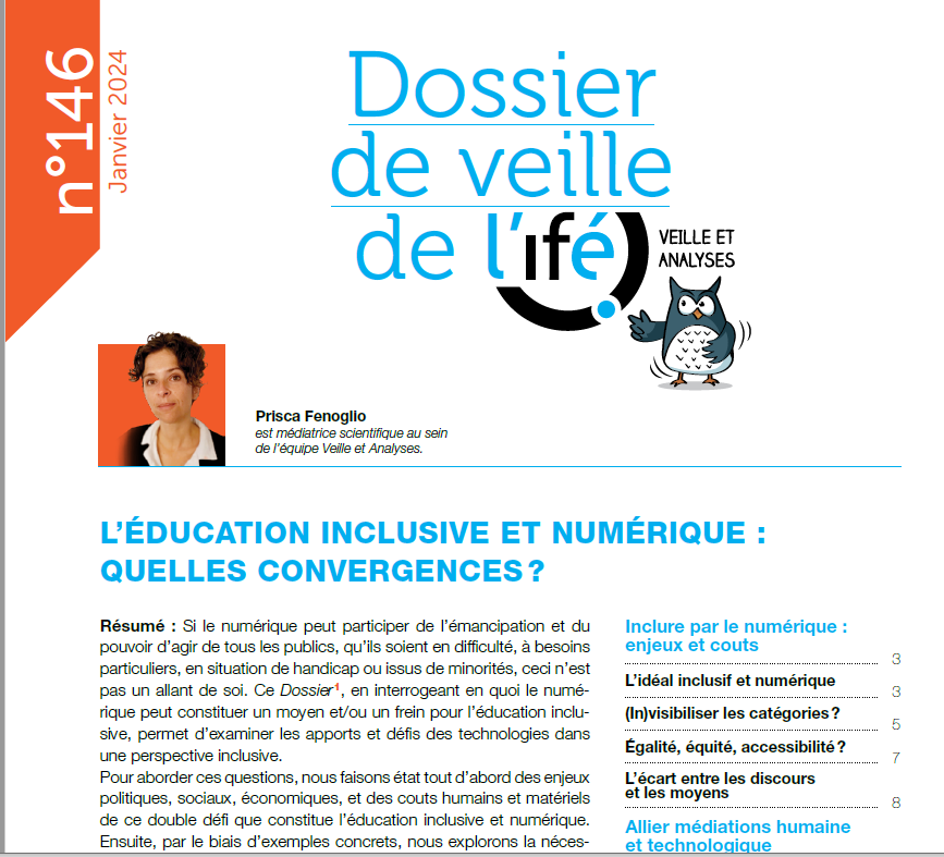 Dossier de veille n°146
